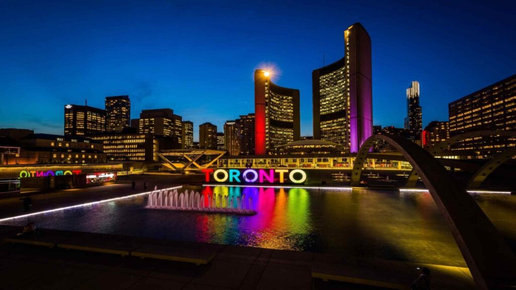 Sightseeing places in Toronto, skyline