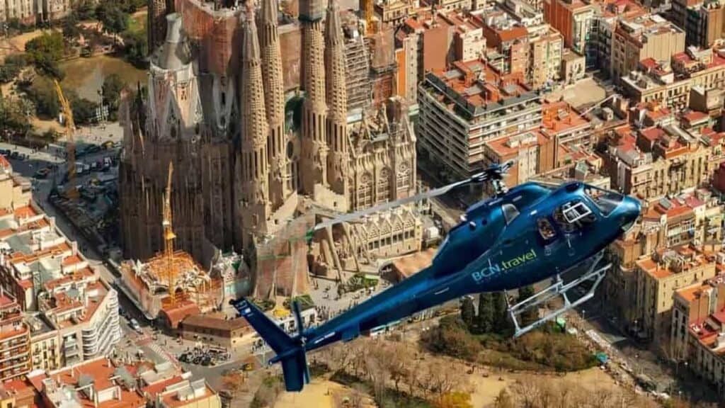 Unusual things to do in Barcelona, Heli tour