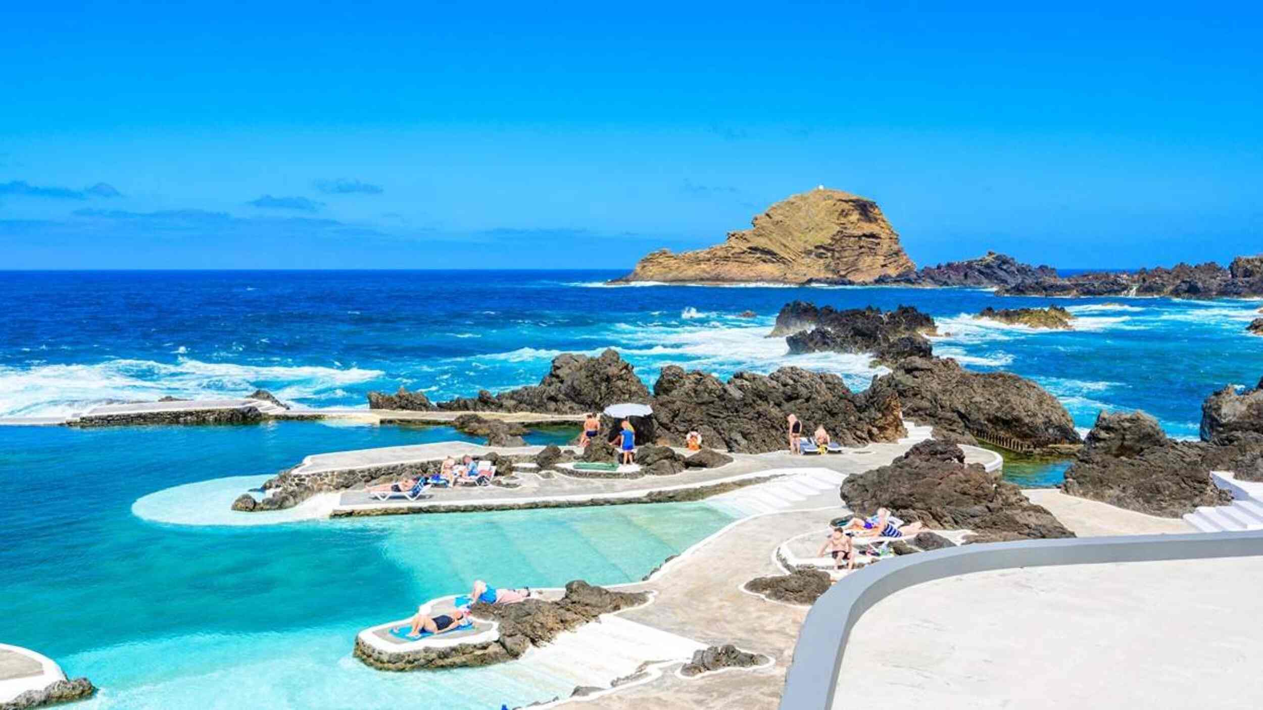 Things to visit in Madeira, Porto Moniz lava pool swimming