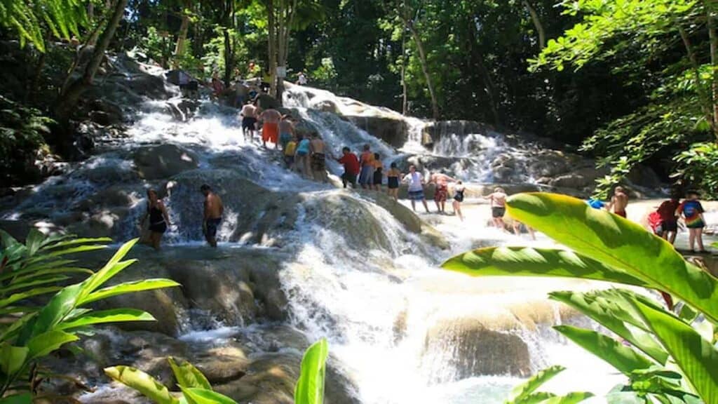 Landmarks in Jamaica, Dunns-river-falls