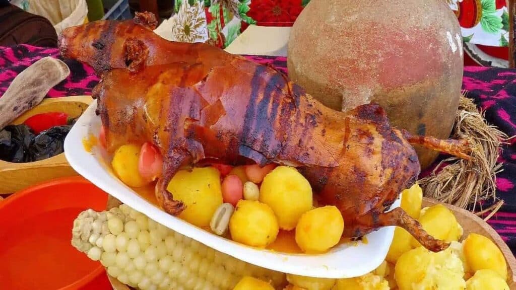 Attractions in Quito Ecuador, Guinea Pig Roast