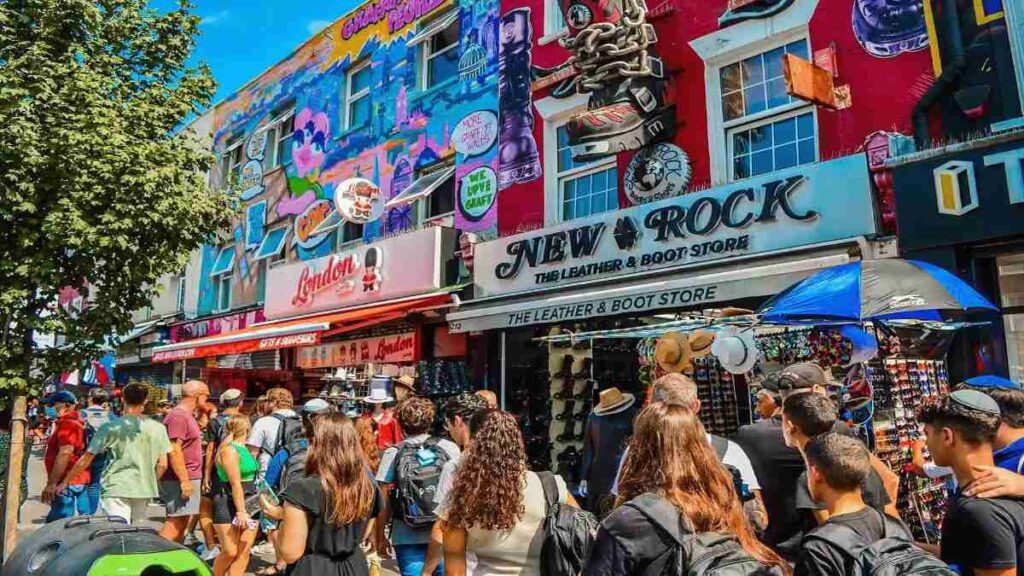 Living in London, Camden Town