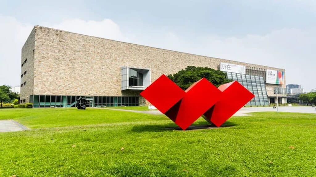 Taichung city Taiwan, National Taiwan Museum of Fine Arts