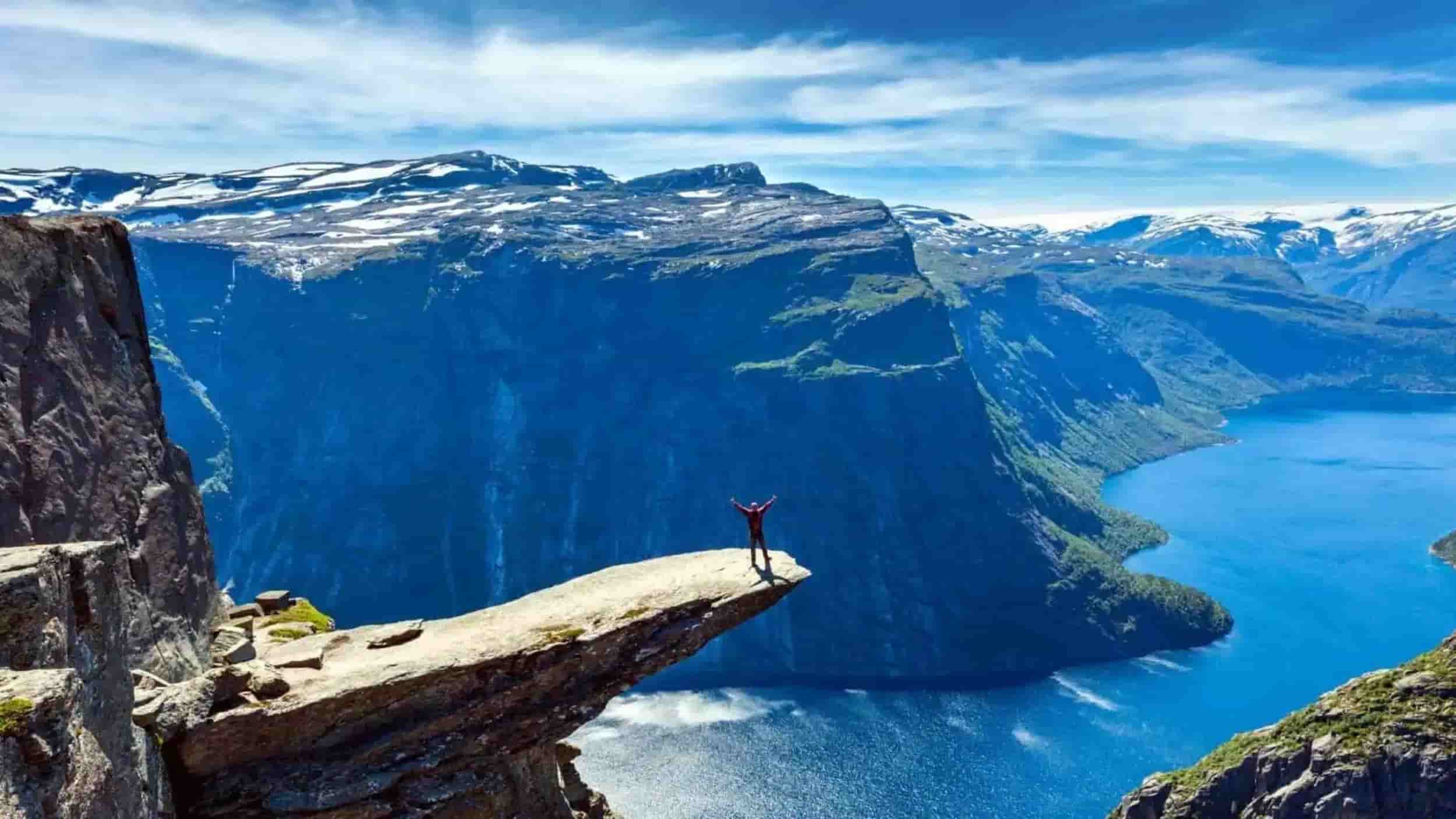 Fun facts about Norway, Trolltunga