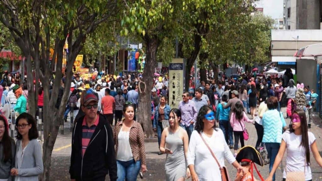 Attractions in Quito Ecuador, walking around