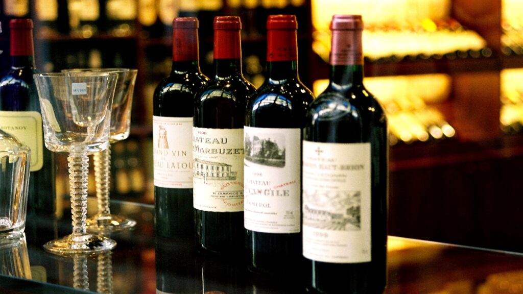 Amazing facts about France, Bordeaux wines