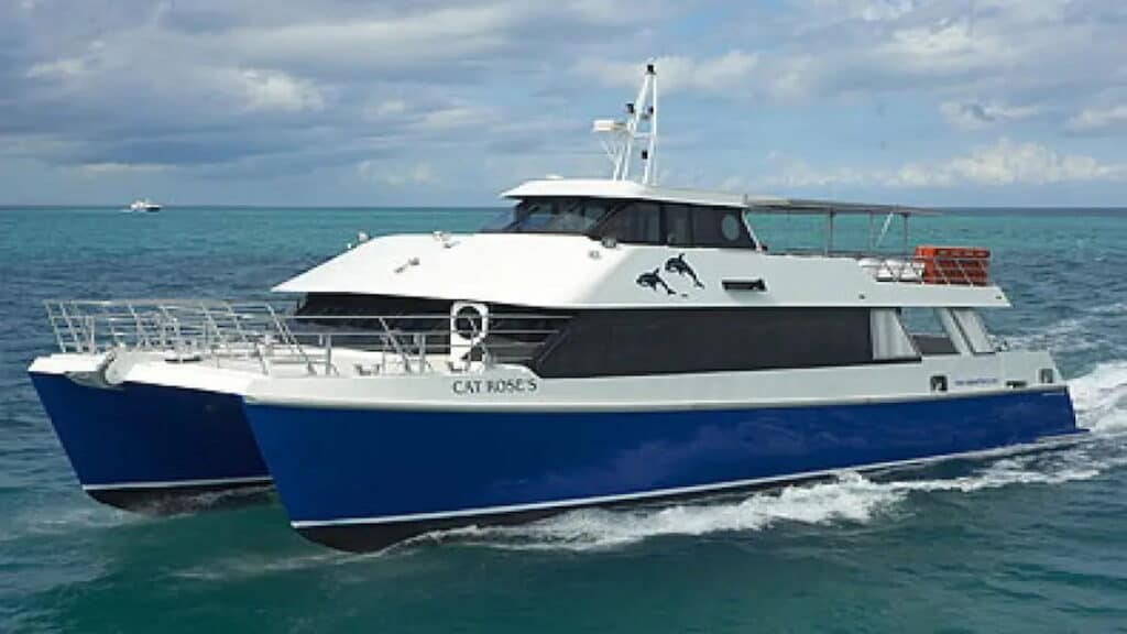 Praslin Island Seychelles, Baie Ste Anne ferry