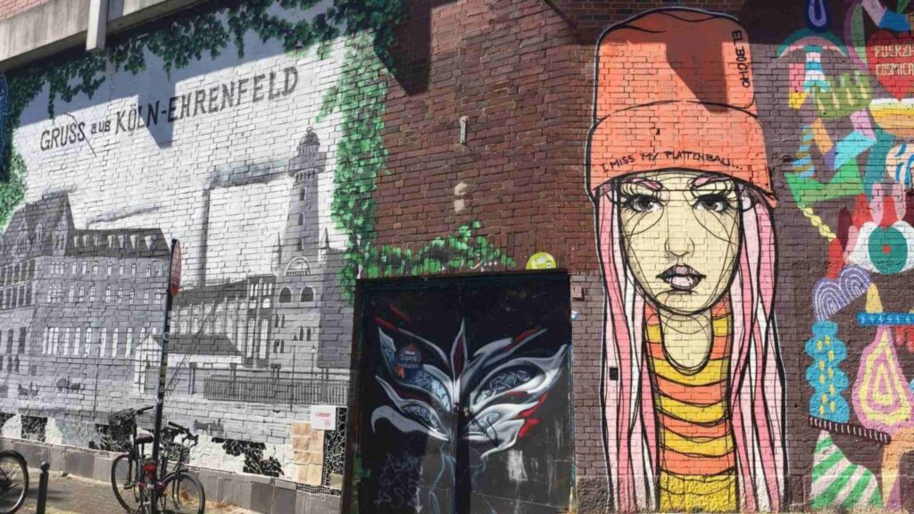 Belgian Quarter Cologne, street art