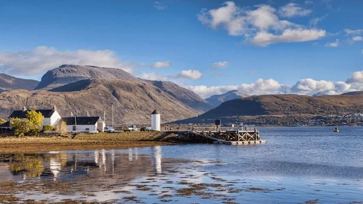 Highlands Scotland road trip, Ben Nevis from Loch Linnhe
