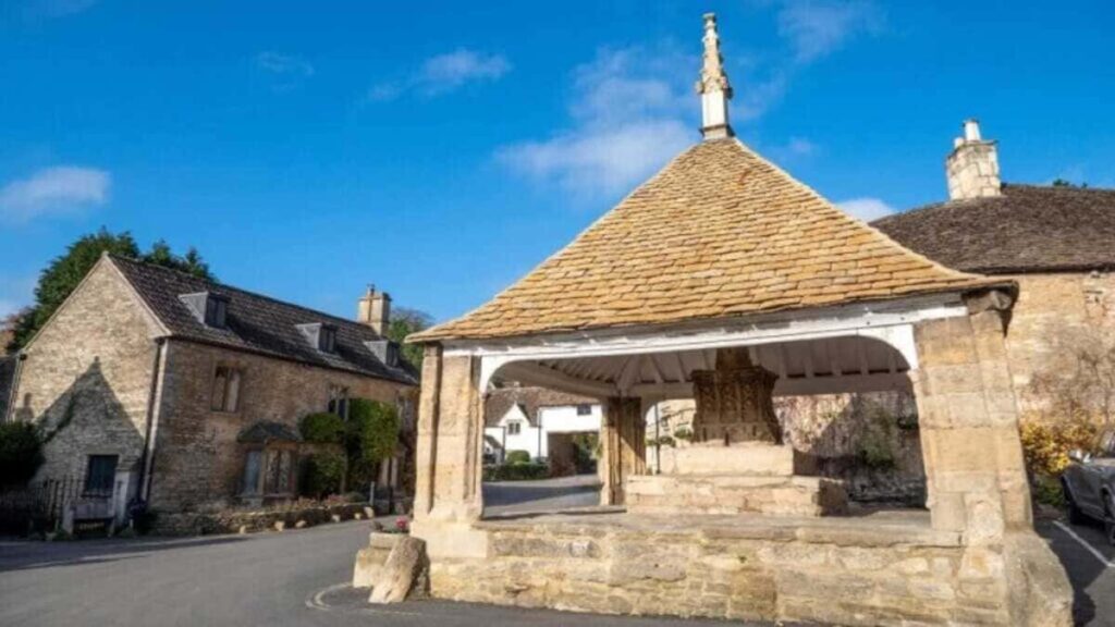 Castle Combe Wiltshire, market cross