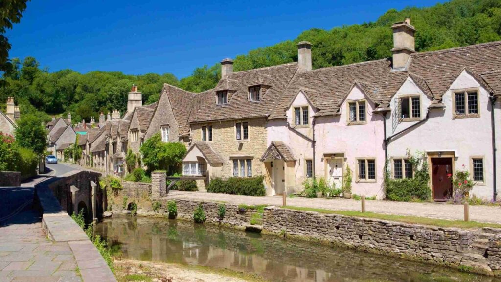Castle Combe Wiltshire, river