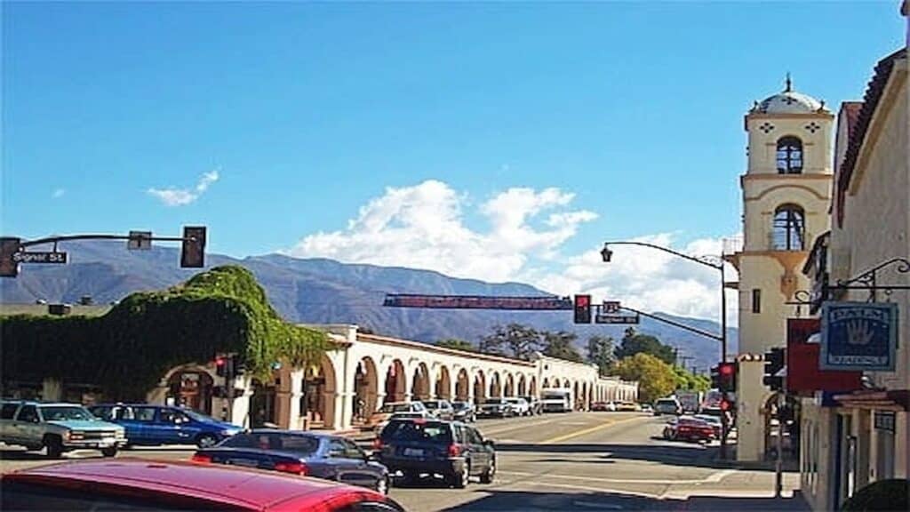 Ojai Southern California, downtown