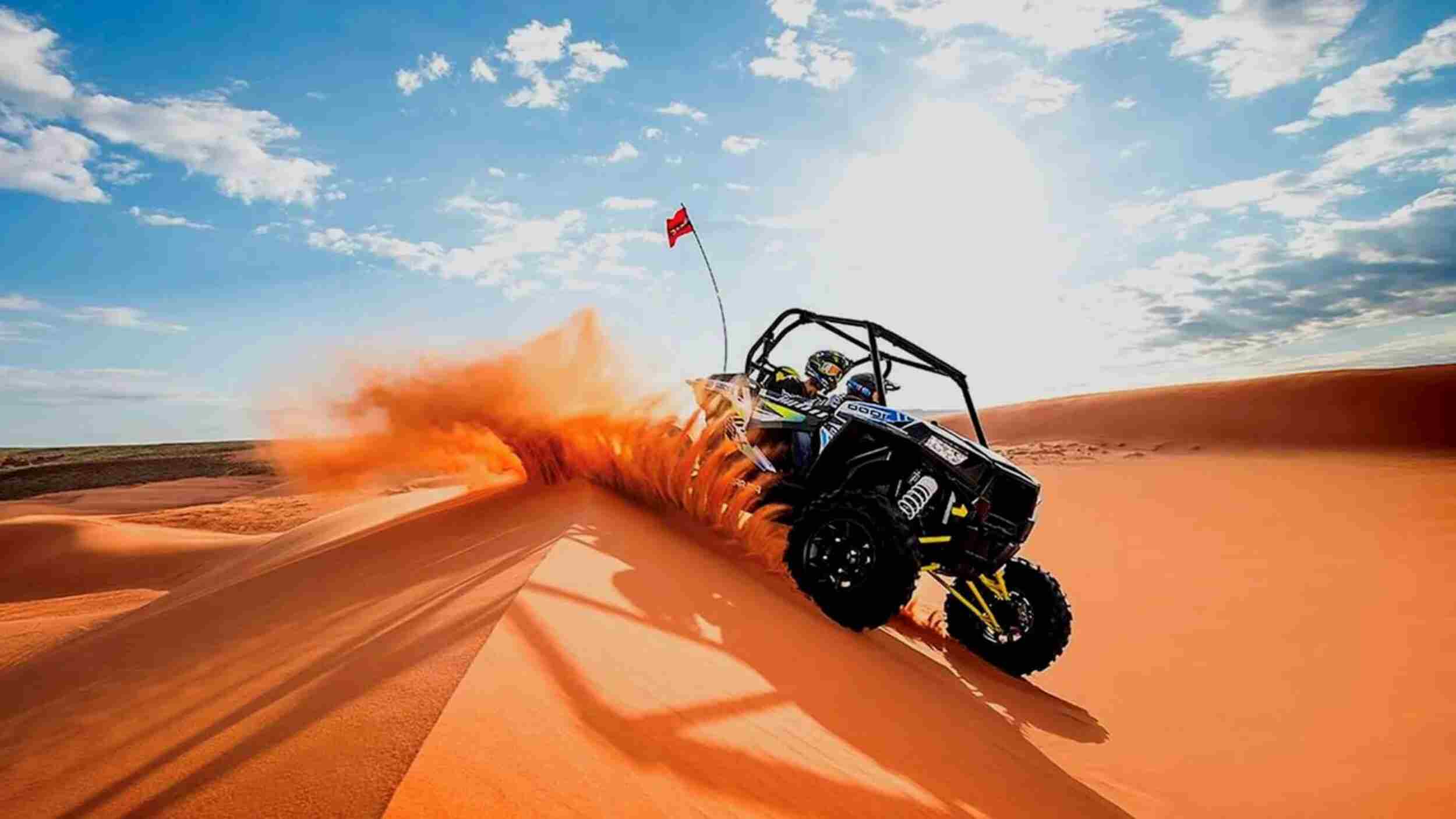 Dune bashing in Dubai, 4x4 Runner