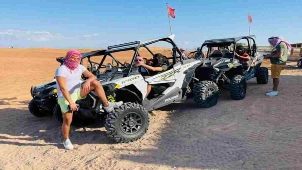 Dune bashing in Dubai, Buggy experience