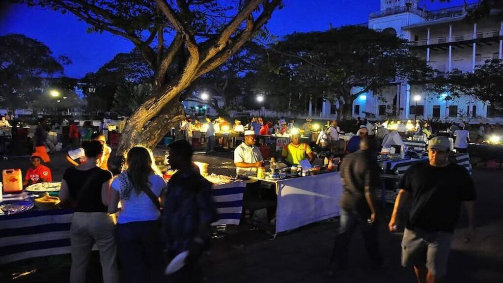 Nightlife in Zanzibar, Forodhani Gardens