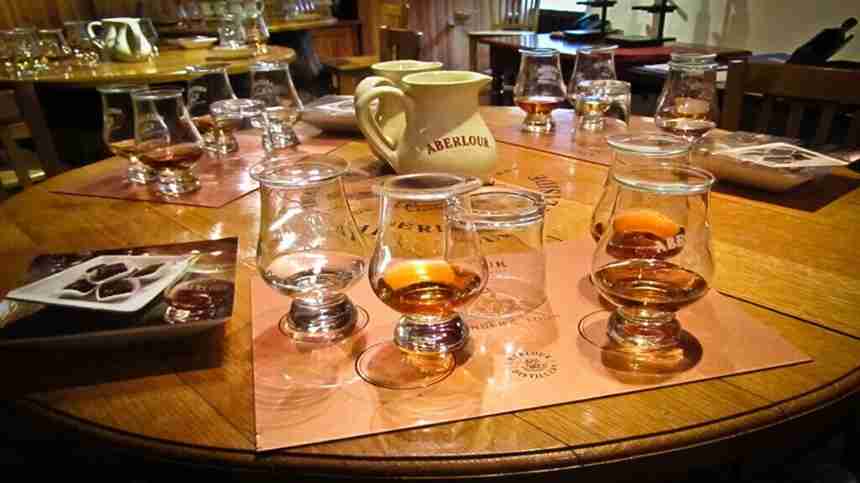Highlands Scotland road trip, Aberlour whiskey tour