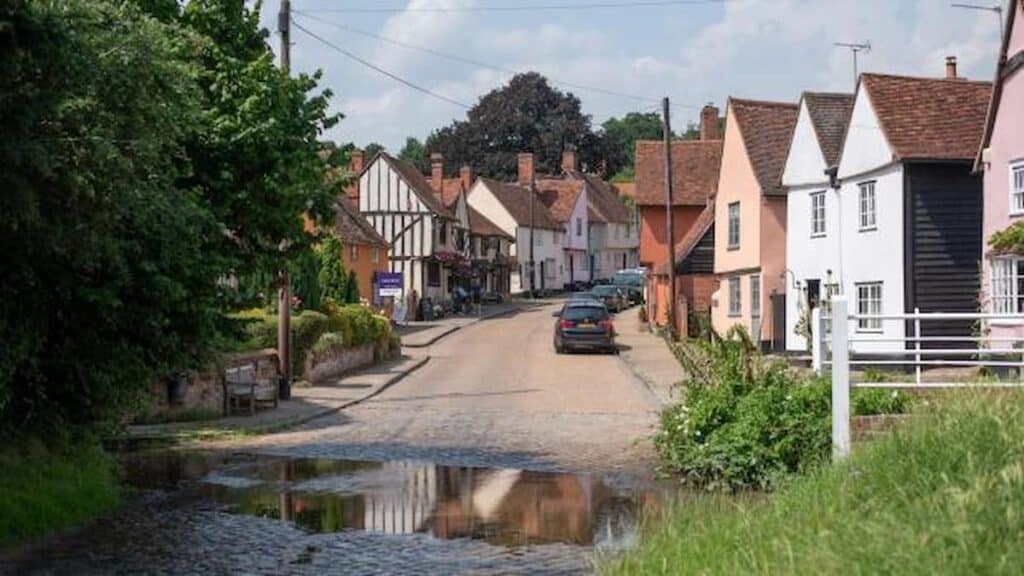 Best villages in Suffolk, Kersey Splash ford