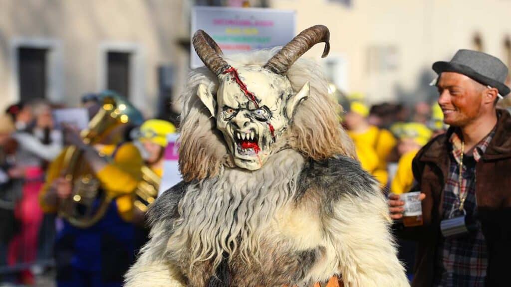 Krampus origin, modern tradition