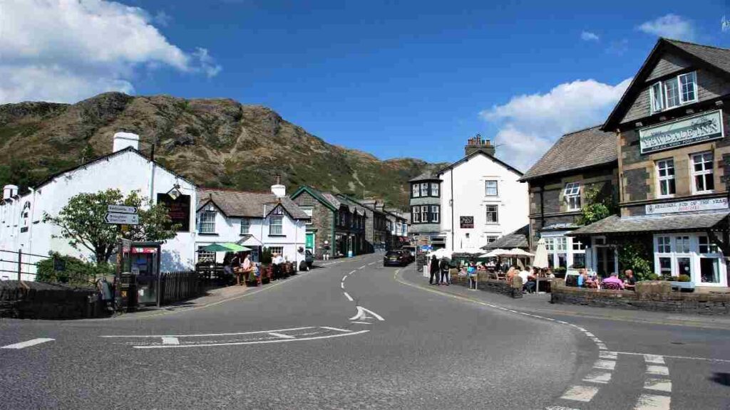 Old Man of Coniston, village