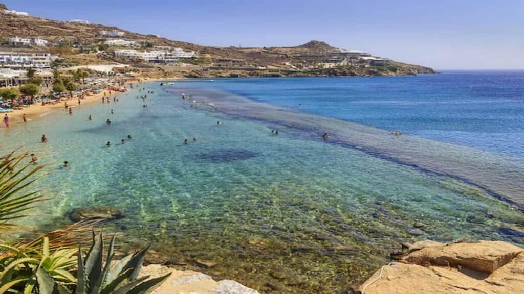 Mykonos Beach, Paradise Beach