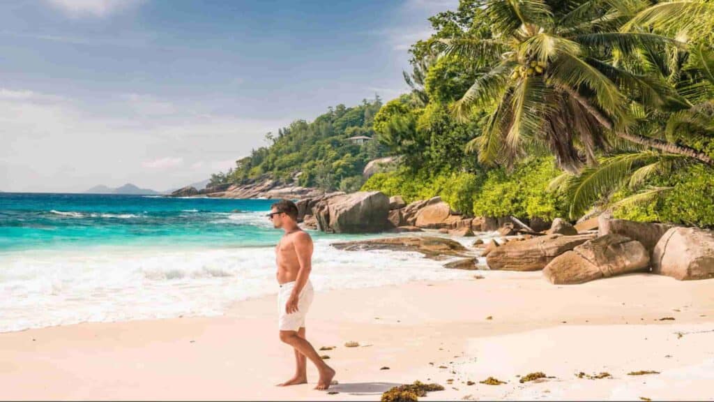 Praslin Island Seychelles, Anse Lazio