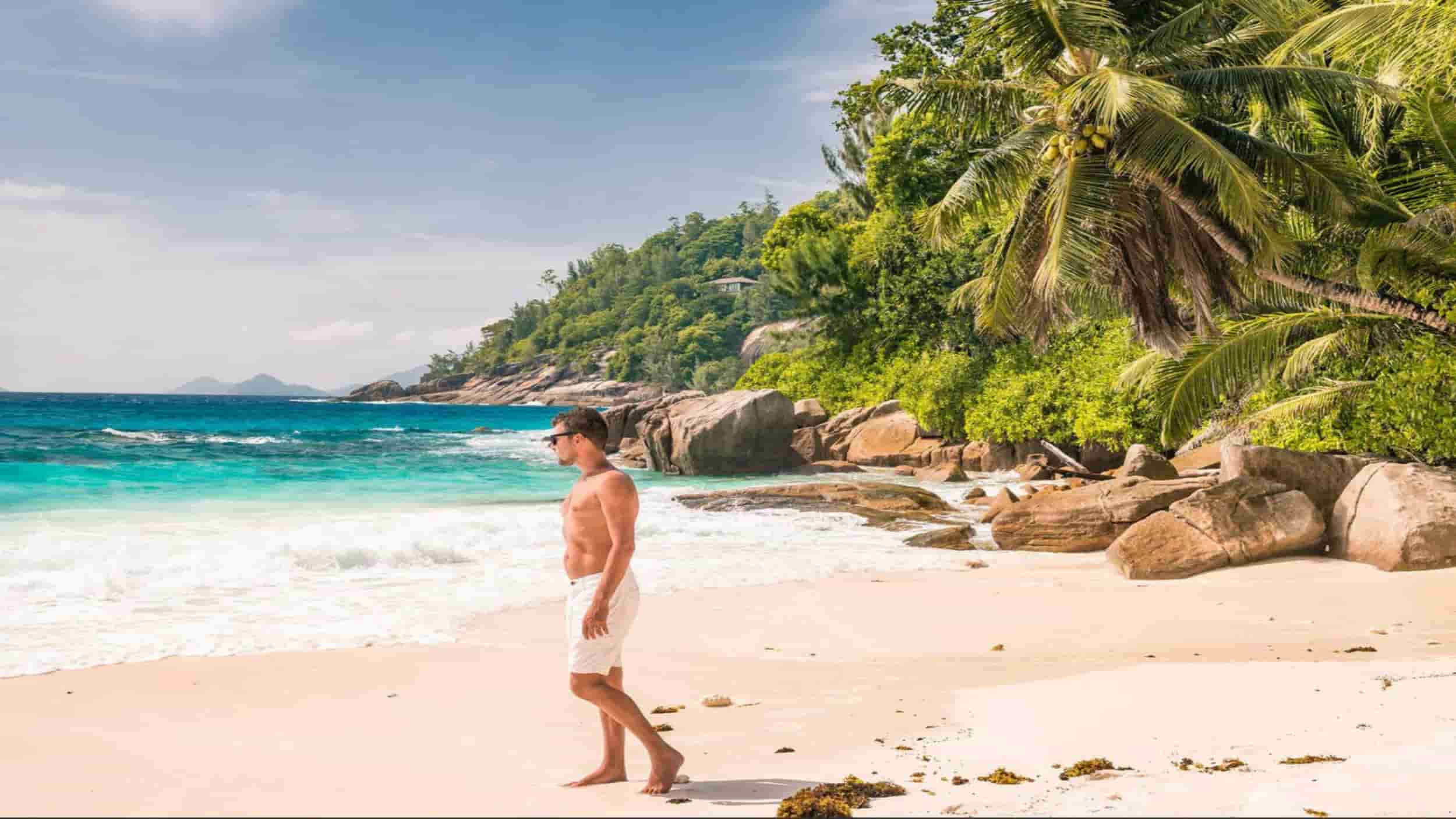 Praslin Island Seychelles, Anse Lazio