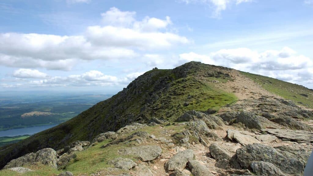 Old Man of Coniston, Summit path.