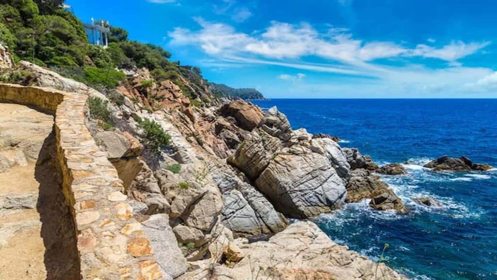 Begur Spain, coastal path