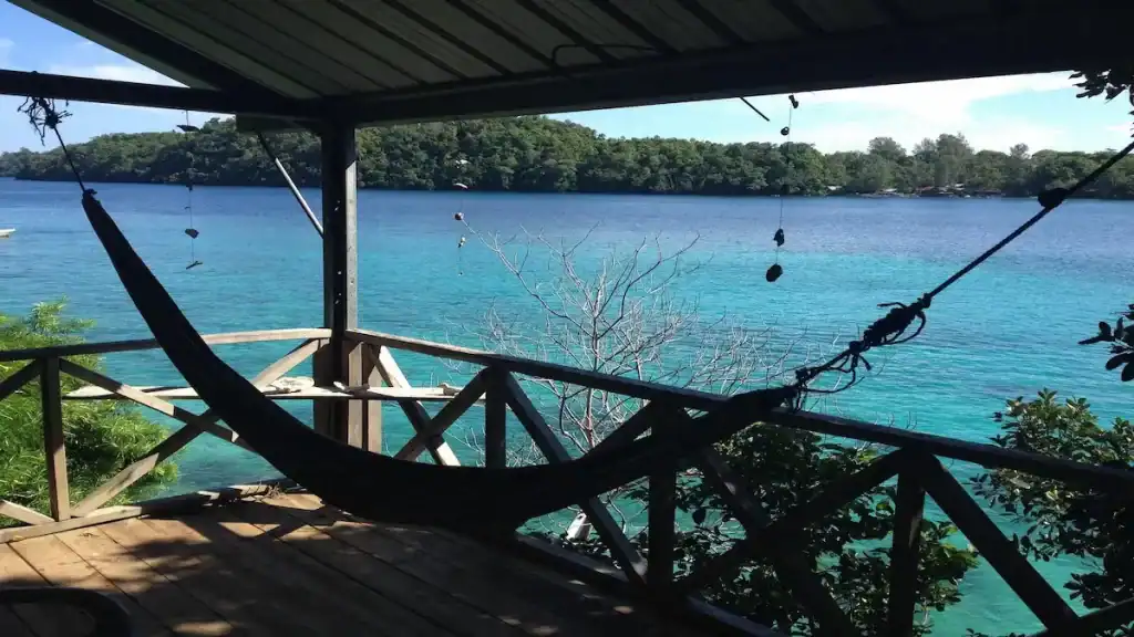 Weh island Indonesia, hammock