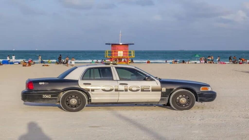 Safest Places in Mexico, beach police