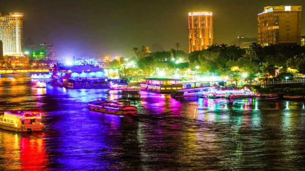 Attractions in Cairo Egypt, Cairo at night