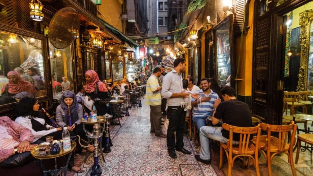 Attractions in Cairo Egypt, Coffeehouse
