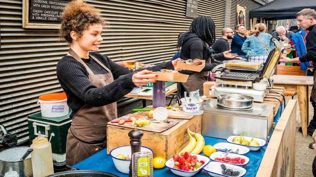 charming Bermondsey Street markets and cafes