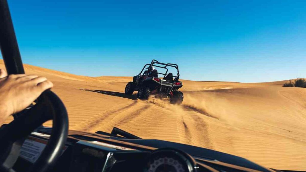 Alexandria or Hurghada attractions, Beach buggy in the desert