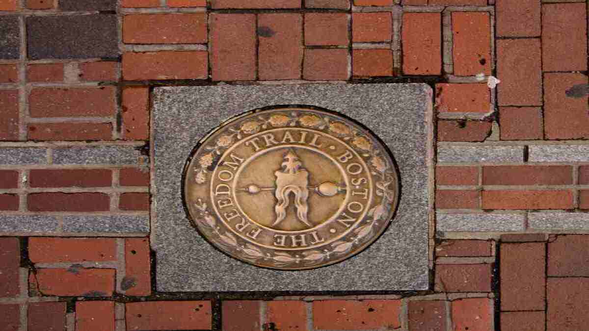 Walking tour freedom trail, start point