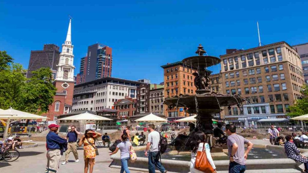 Walking tour freedom trail, north end