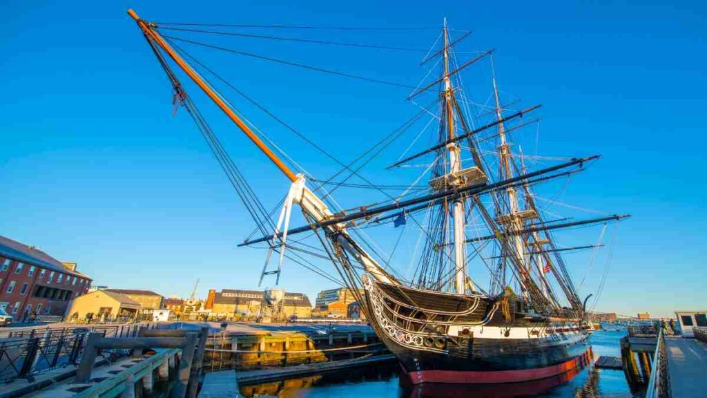Freedom Trail Boston Stops, USS Constitution