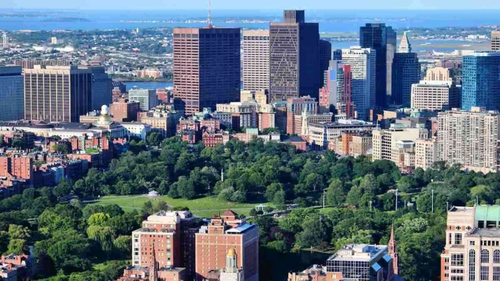 Freedom trail Boston stops, common start