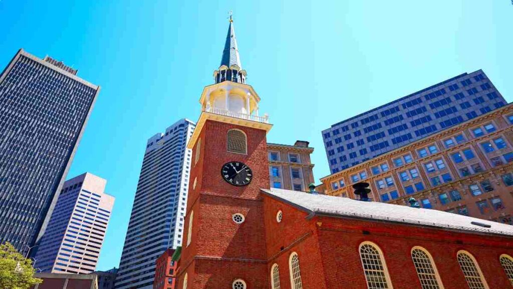 Freedom trail Boston stops, Old meeting house