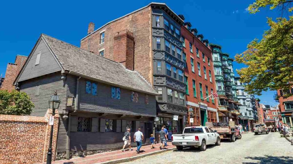Freedom trail Boston stops, Paul Revere House