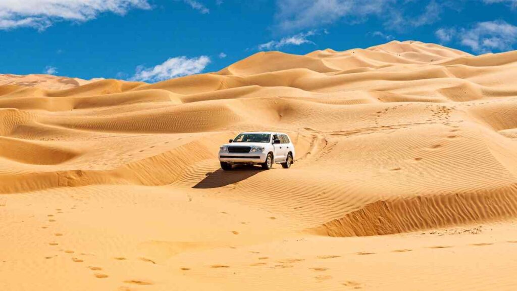 Places Worth Visiting in Dubai, desert safari