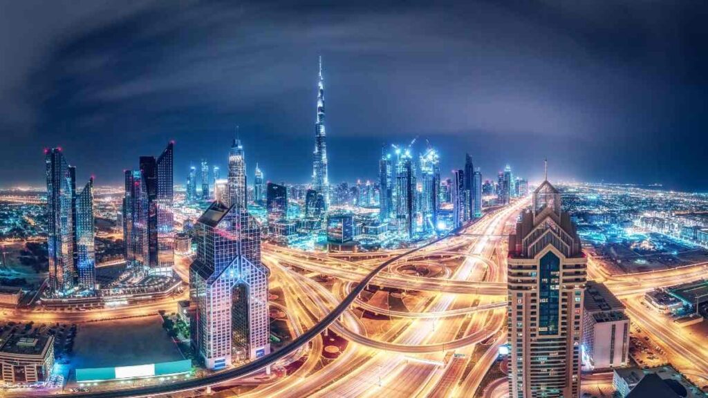 Places Worth Visiting in Dubai, night view