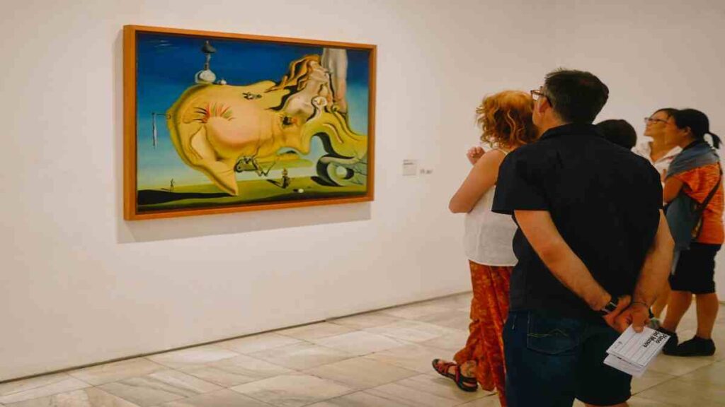 Sightseeing in Madrid Spain, art gallery