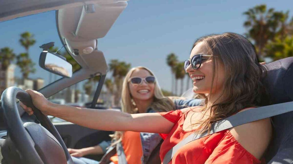Los Angeles California itinerary, car rental
