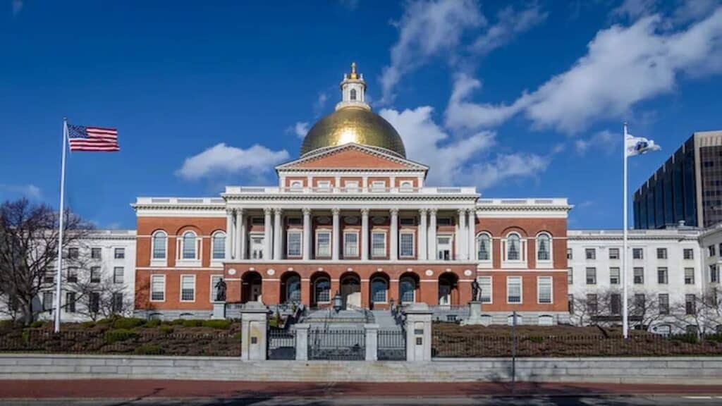 Freedom Trail in Boston, Massachusetts State House