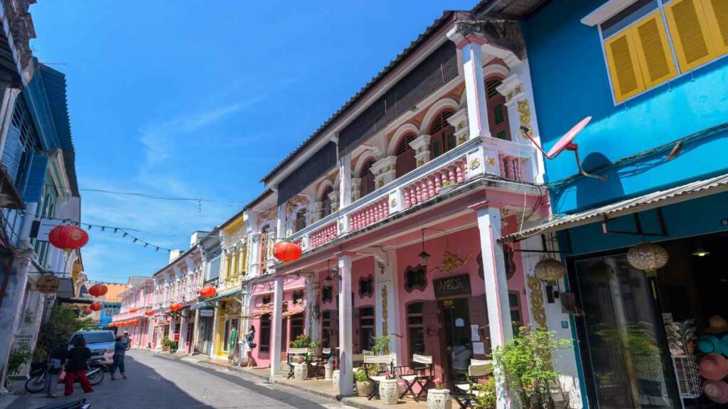 Beautiful beach resorts in Thailand, Phuket Old Town