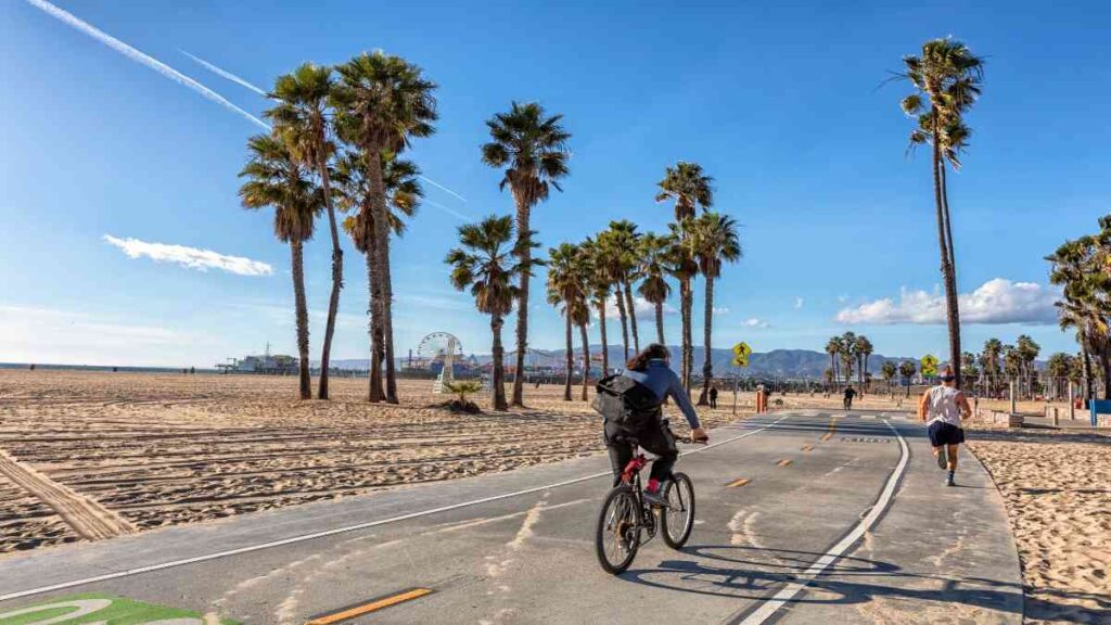 Los Angeles California itinerary, Santa Monica Beach