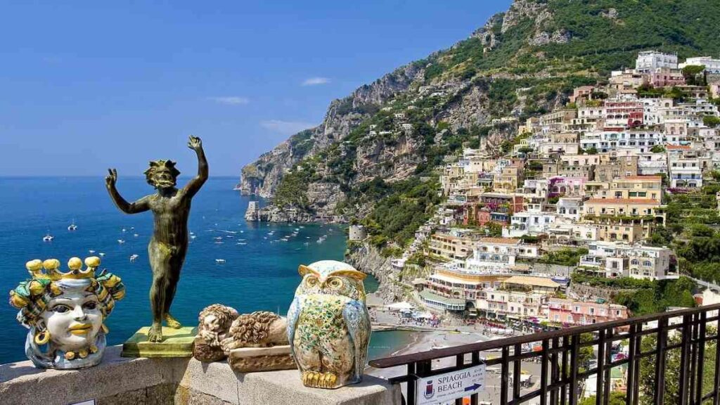 Stay in Positano Italy, owl view