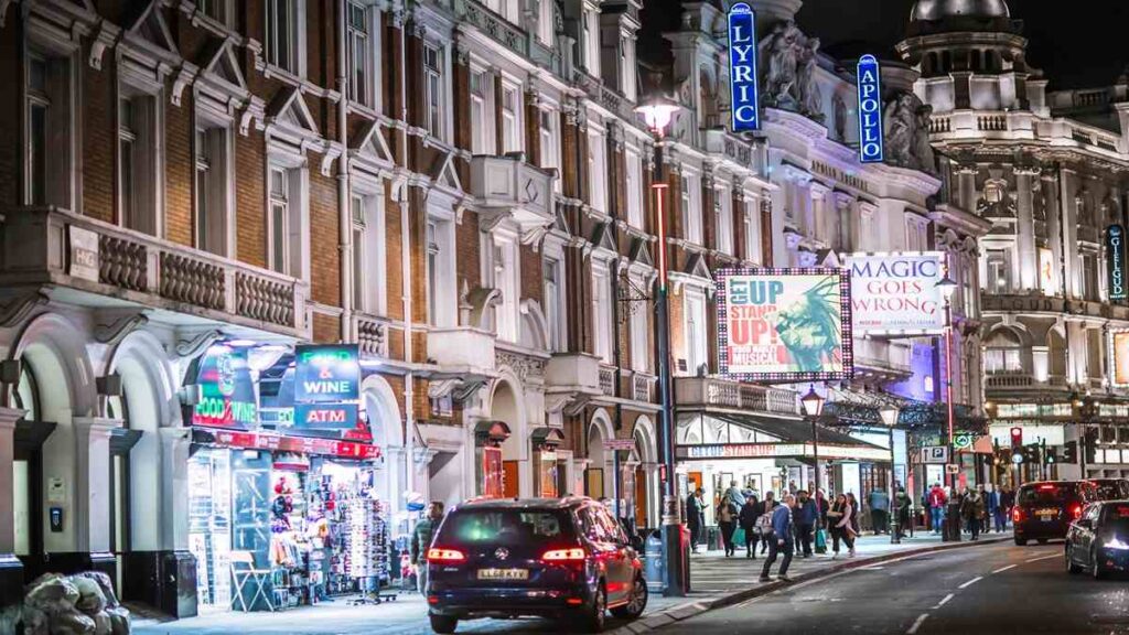 Popular Attractions in London, West End theatres