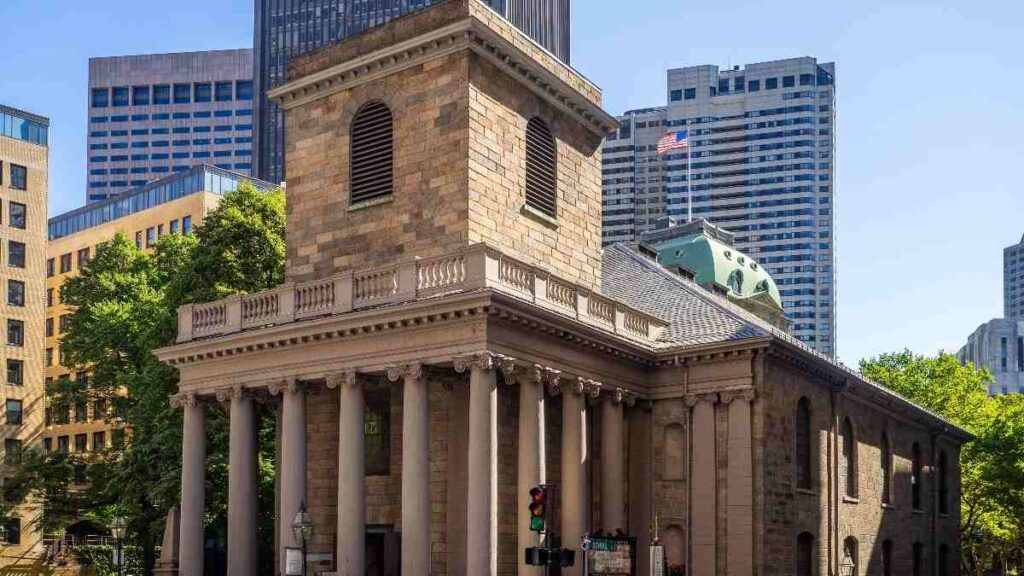 Walking tour freedom trail, Kings Chapel
